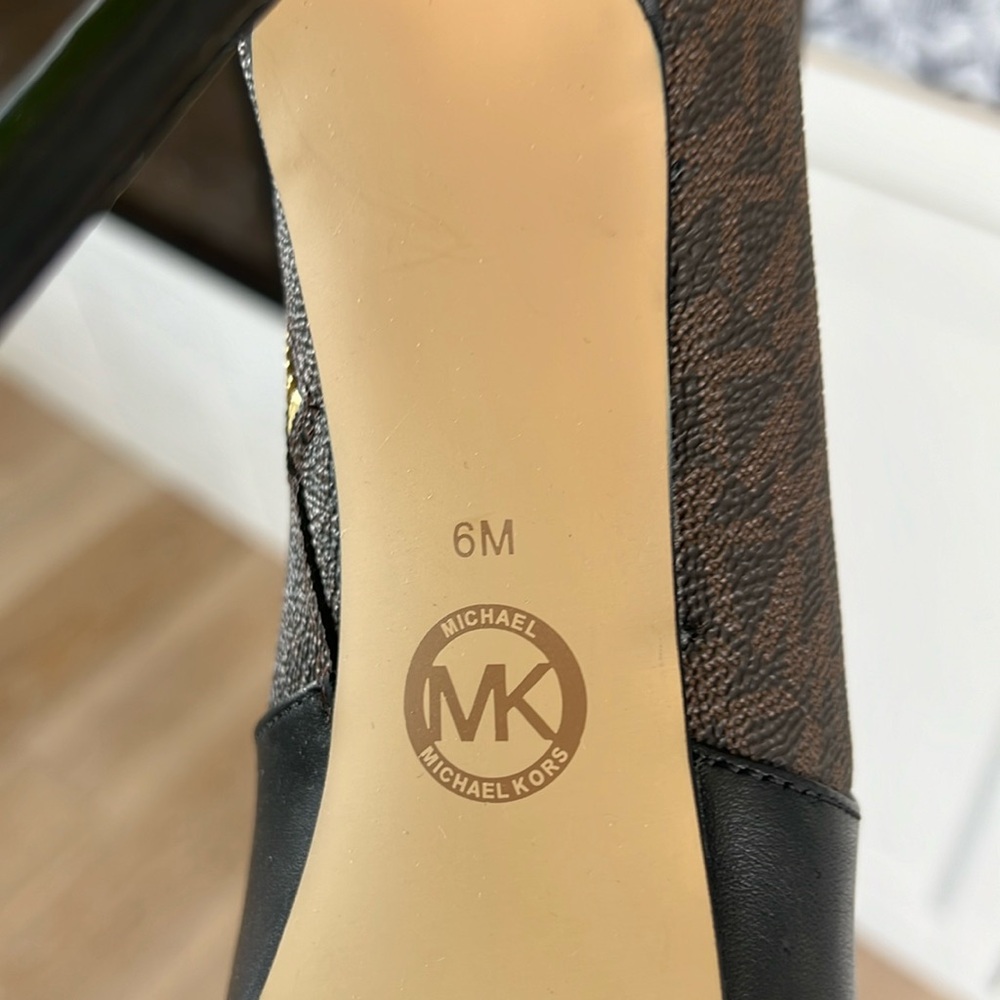 LMicheal Kors Rue Stiletto Booties SIZE 6 Womens - Picture 6 of 7